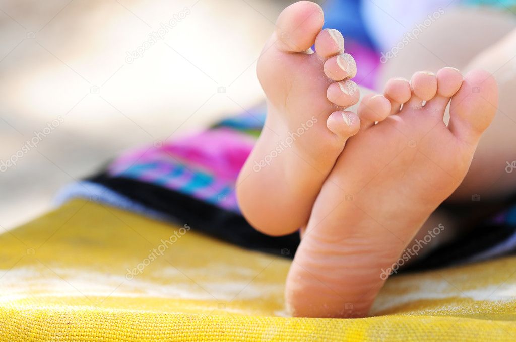 Cute Teen Girl Feet