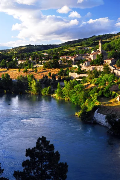 Town of Sisteron in Provence France — Stock Photo, Image