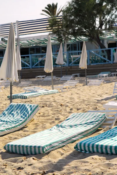 Pampelonne Beach Nära Tropez Franska Rivieran — Stockfoto