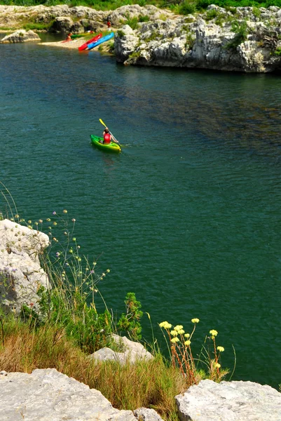 Kayak dans le sud de la France — Photo