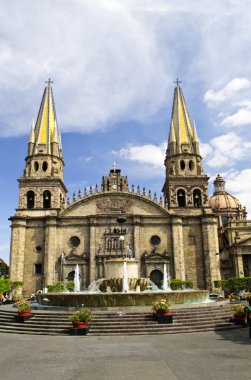 Guadalajara Cathedral in Jalisco, Mexico clipart