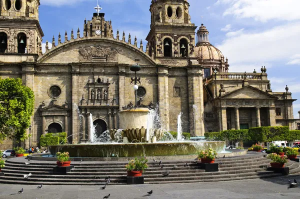 Καθεδρικός ναός της Γκουανταλαχάρα σε jalisco, Μεξικό — Φωτογραφία Αρχείου