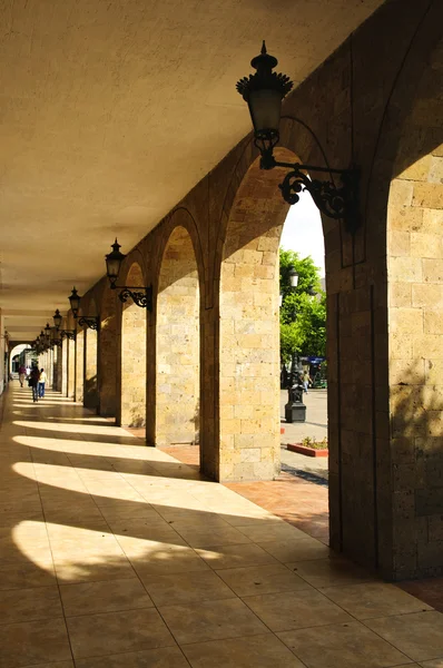 Los Portales Oder Die Vorhallen Der Historischen Innenstadt Von Guadalajara — Stockfoto