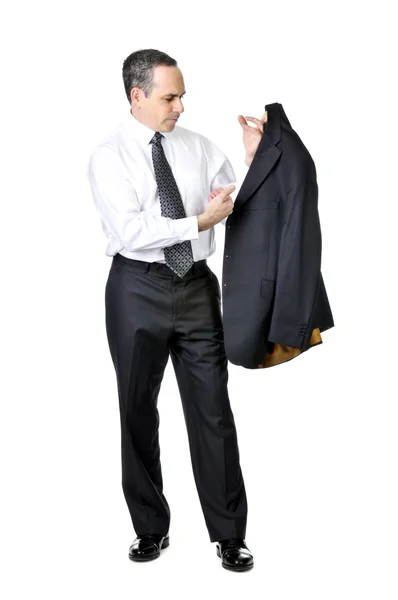 スーツ姿のビジネスマンが — ストック写真