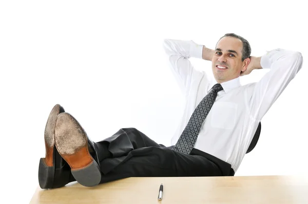 Relaxing businessman — Stock Photo, Image