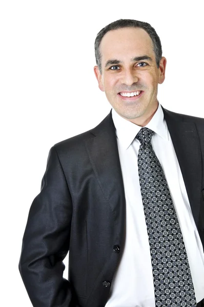 Businessman on white background — Stock Photo, Image