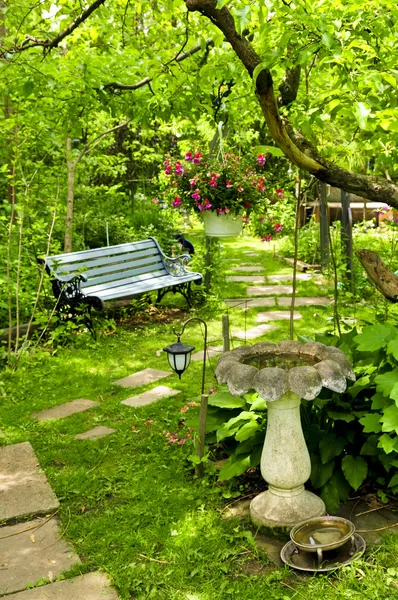 绿色花园 — 图库照片