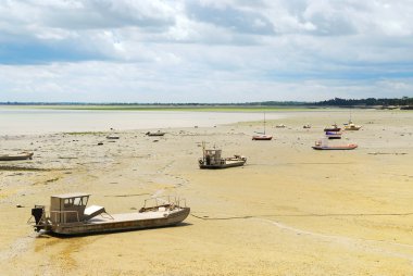 balıkçı tekneleri, cancale, Fransa