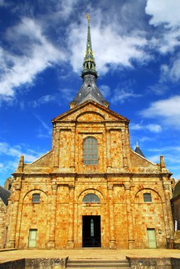 mont saint michel manastırına Fransa parçası