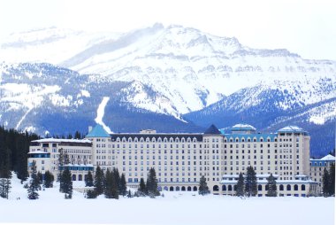 Chateau Lake Louise clipart