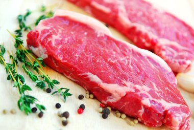 Raw steak clipart