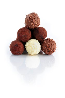 Chocolate truffles clipart