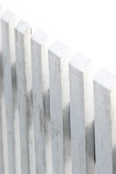 White picket fence — Stock Photo, Image