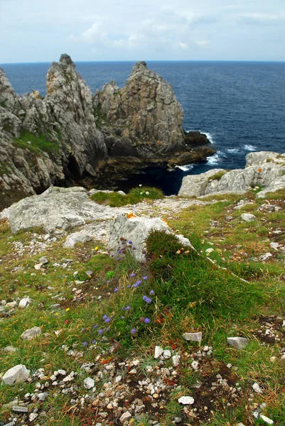 Atlantic coast in Brittany — Stock Photo, Image
