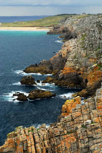 Brittany 'deki Atlantik kıyıları — Stok fotoğraf