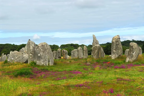Monumentos megalíticos na Bretanha — Fotografia de Stock