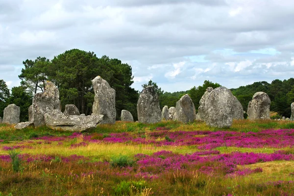 Monumentos megalíticos na Bretanha — Fotografia de Stock