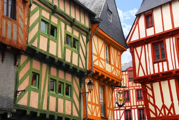 Mittelalterliche Vannes, Frankreich — Stockfoto