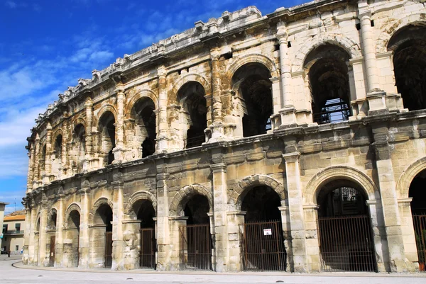 Römische Arena Der Südfranzösischen Stadt Nimes — Stockfoto