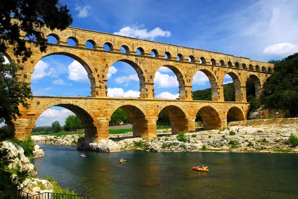 Pont du Gard στη νότια Γαλλία — Φωτογραφία Αρχείου