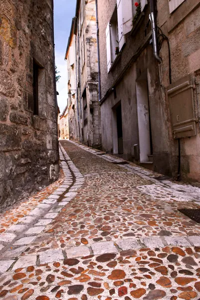 Stretta Strada Medievale Nella Città Perigueux Perigord Francia — Foto Stock
