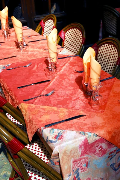 Restaurant patio — Stock Photo, Image