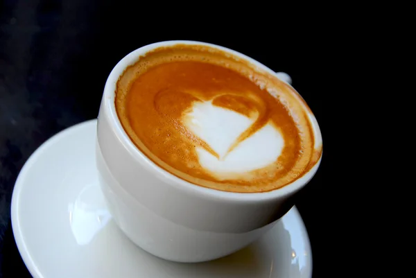 Cuore di caffè — Foto Stock