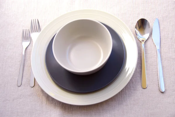 Dinner place setting — Stock Photo, Image