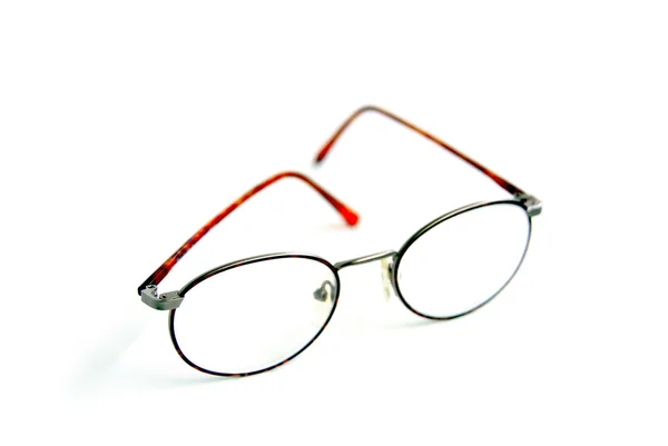 Occhiali Vista Sfondo Bianco — Foto Stock