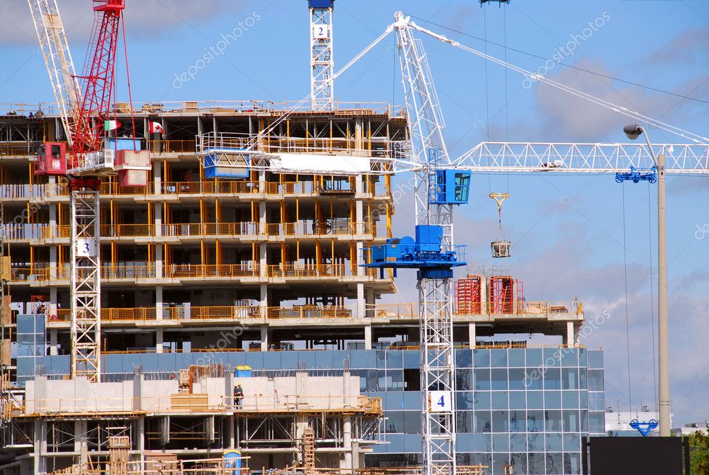 Building construction — Stock Photo © elenathewise #4948442