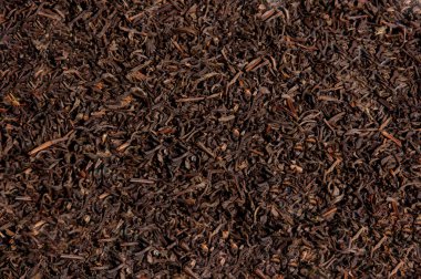 Tea loose dried tea leaves, texture clipart