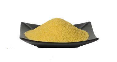 Cuscus, millet grain, isolated clipart