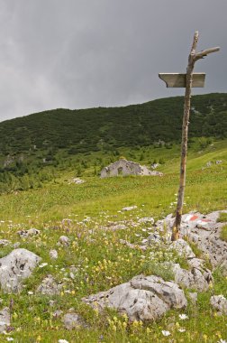 Alplerde işaretleri