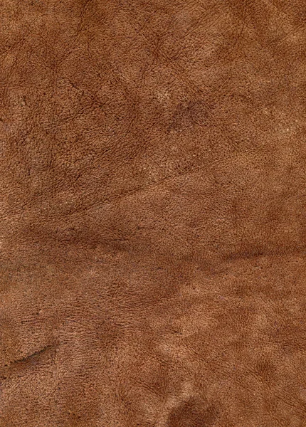 Textura de couro - marrom — Fotografia de Stock