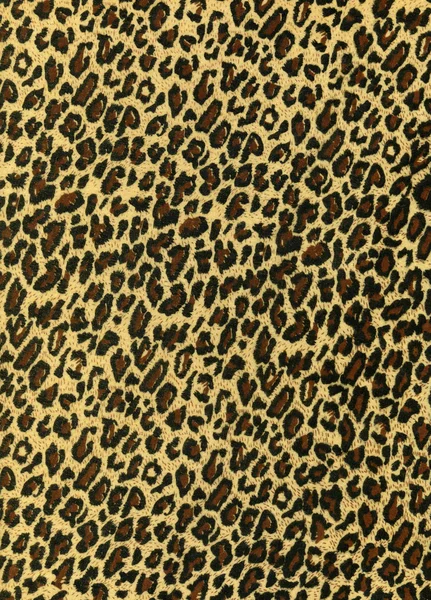 Texture tessile - leopardo — Foto Stock