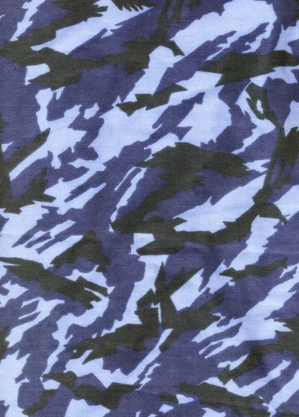 Textur Textil - Camouflage blau — Stockfoto