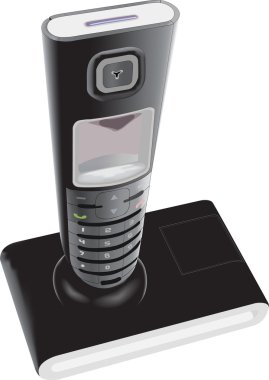 Dect telephone clipart