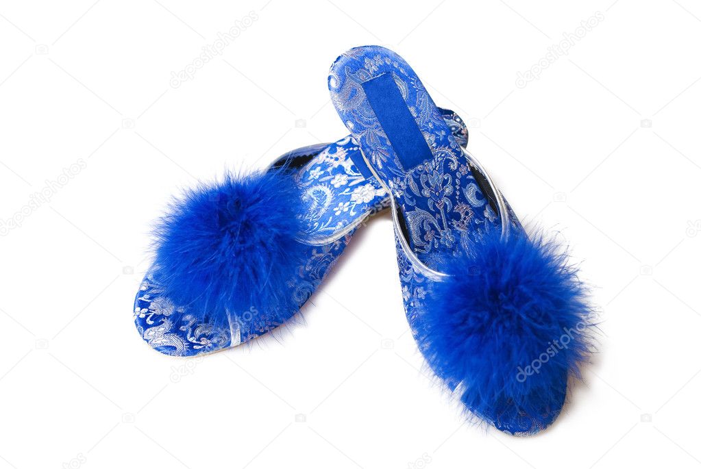Female slippers | Isolated