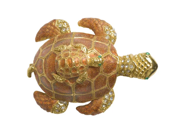 Havssköldpaddor dekorativa | Isolerade — Stockfoto