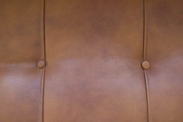 Leather sofa closeup | Texture — Stock Photo, Image