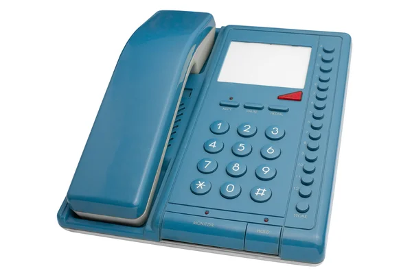Blue phone | Isolated — Stock Photo, Image