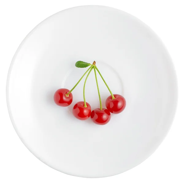 stock image Four cherries | Isolated