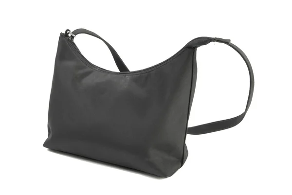 Чорна жіноча сумка | Ізольовані — стокове фото