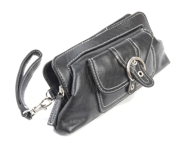Black female bag | Isolated — Stock Photo, Image