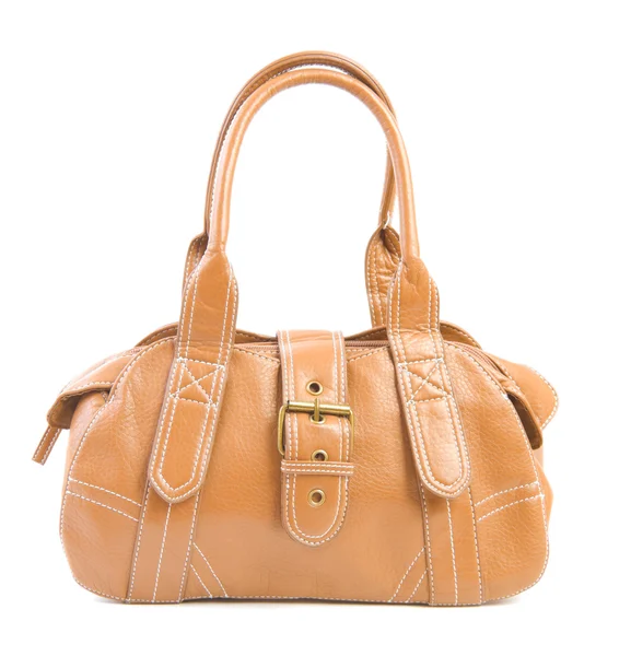 Жіночий коричнева сумка | Ізольовані — стокове фото