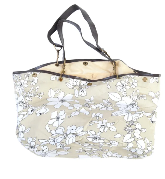 Female floral handbag | Isolated — Stock Photo, Image