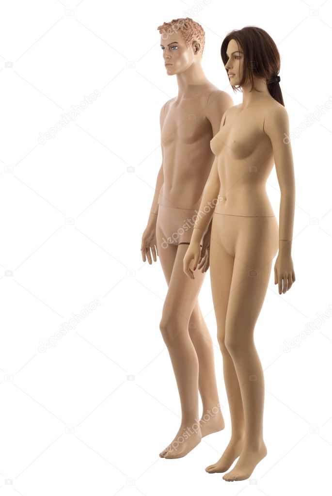 Pair of mannequins | Isolated