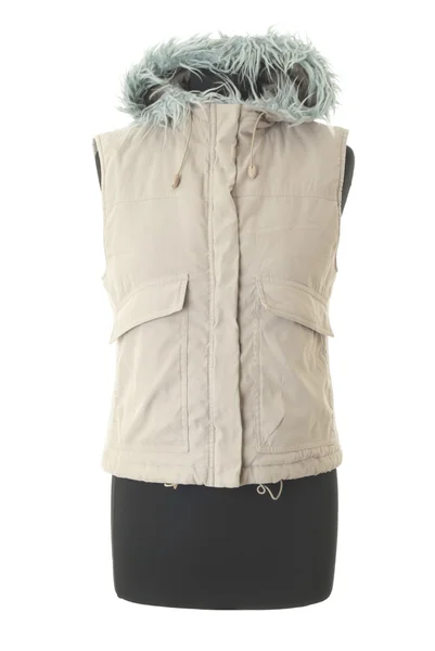 Женская зимняя куртка изолирована — стоковое фото