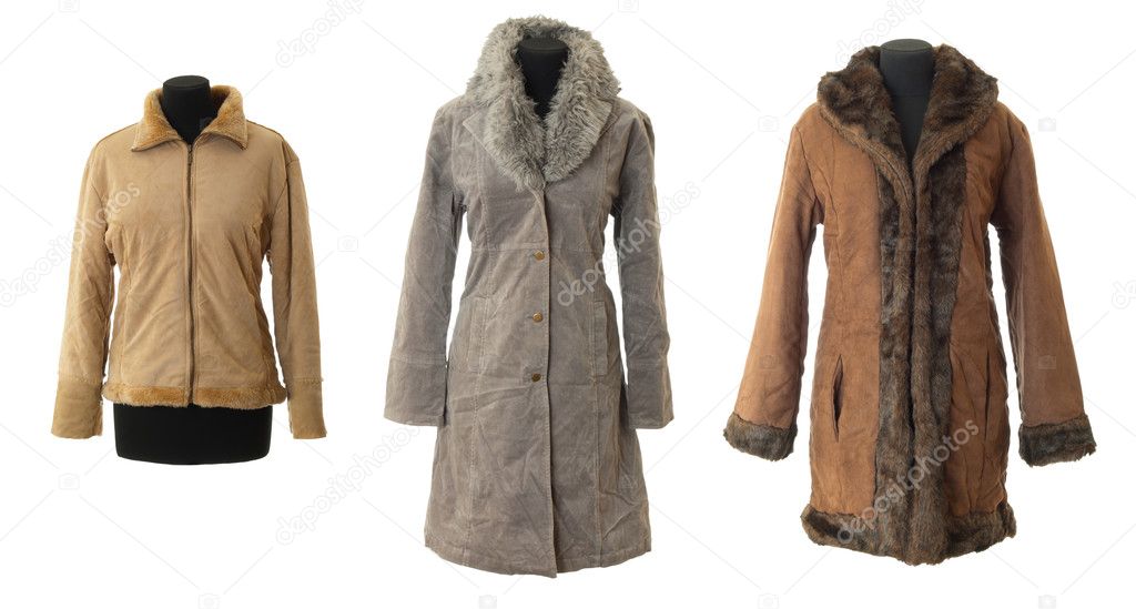 Female fur coats collection # 1 | Isolated