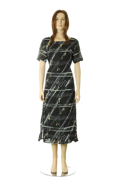 Maniquí en vestido jalá Aislado — Foto de Stock